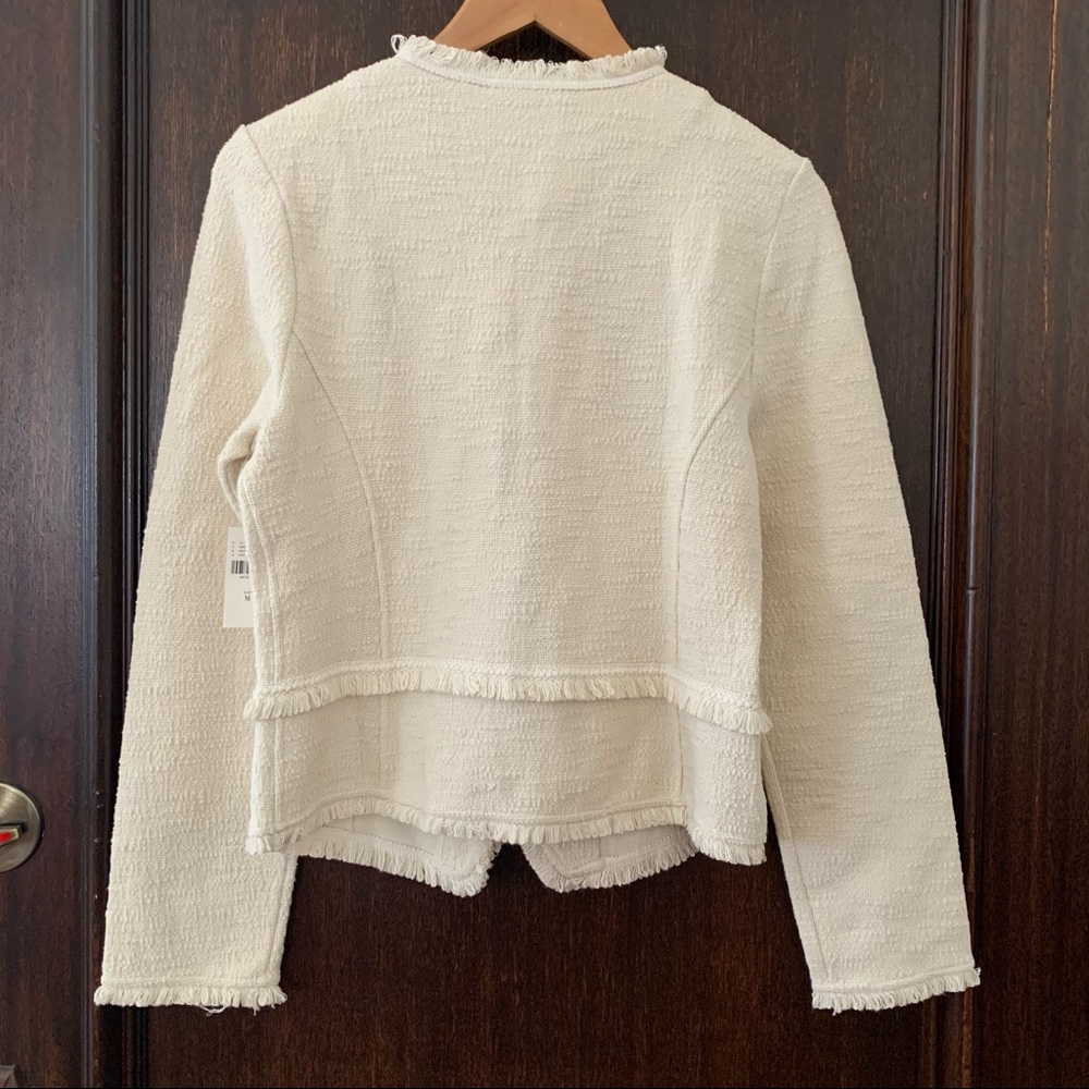 Anthropologie NWT Ett Twa Bardot Moto Jacket Blazer NEW - Picture 3 of 13